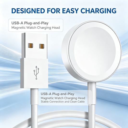 USB-A Magnetic Watch Charger