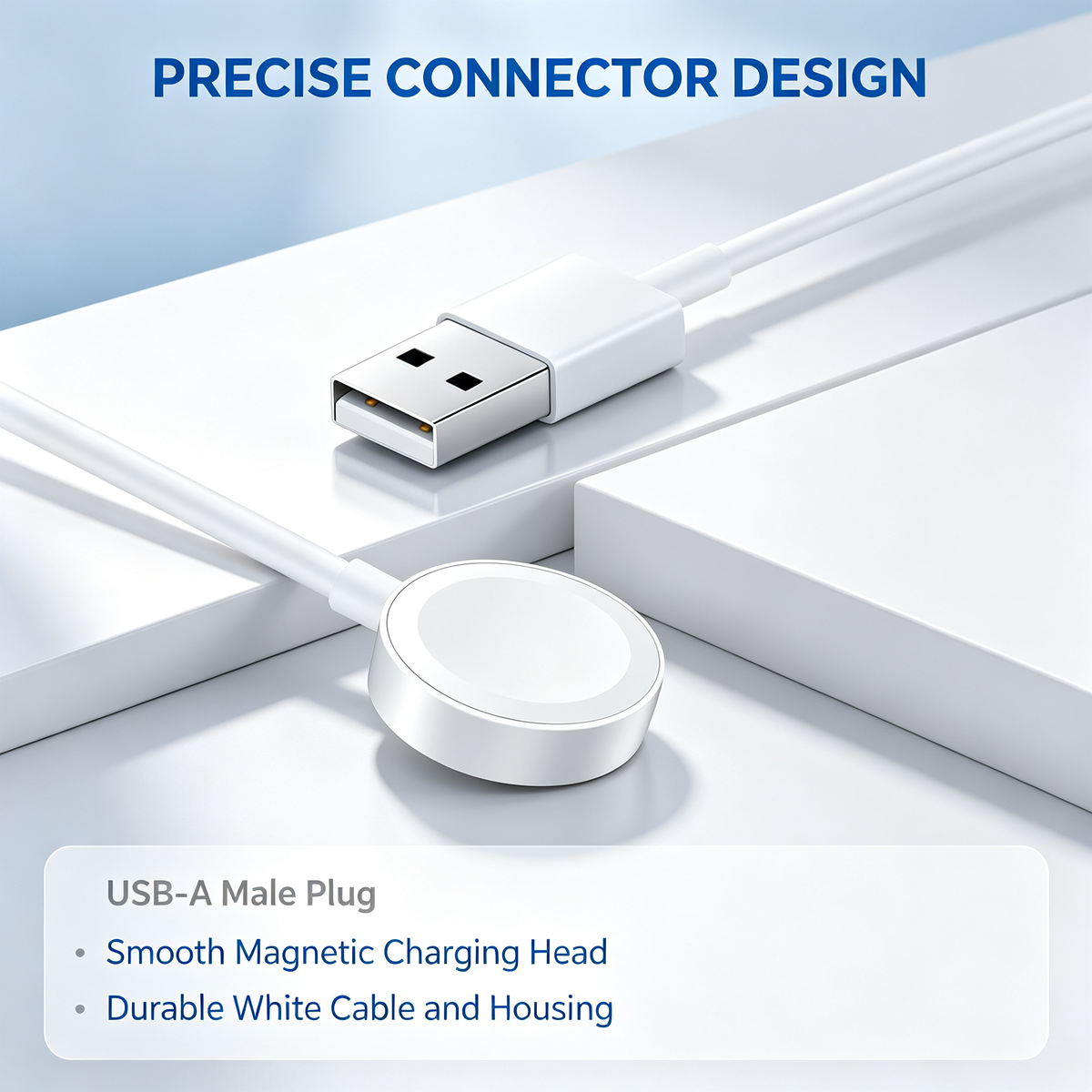 USB-A Magnetic Watch Charger